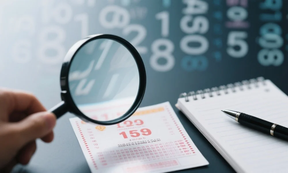 仔细观察和记录数字的出现模式